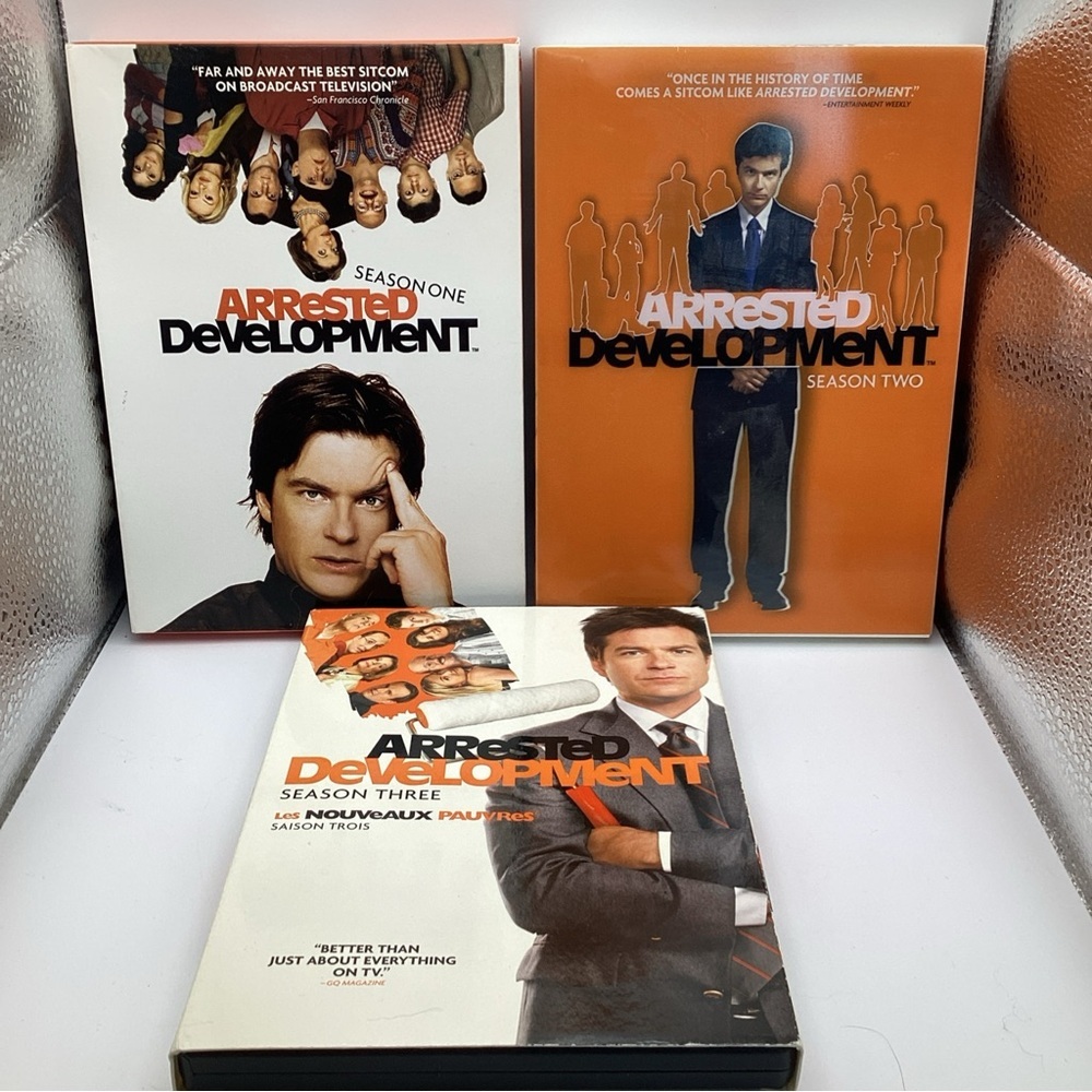Arrested Development Seasons 1‑3 DVD Set Jason Bateman Comedy Region 1